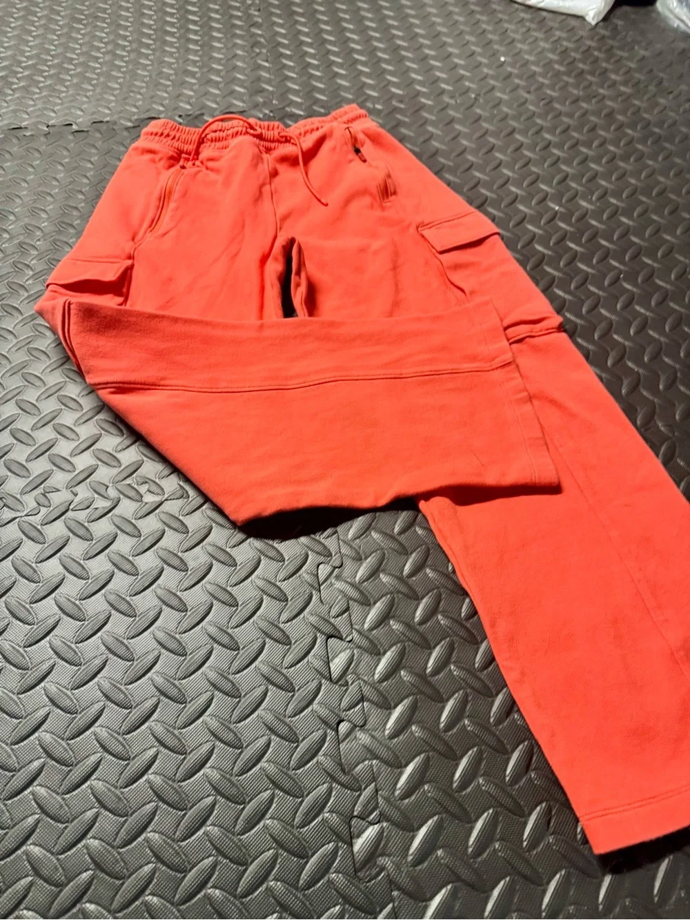 Gap Kids Coral Cargo Sweatpants Wide Leg XXL 14-16